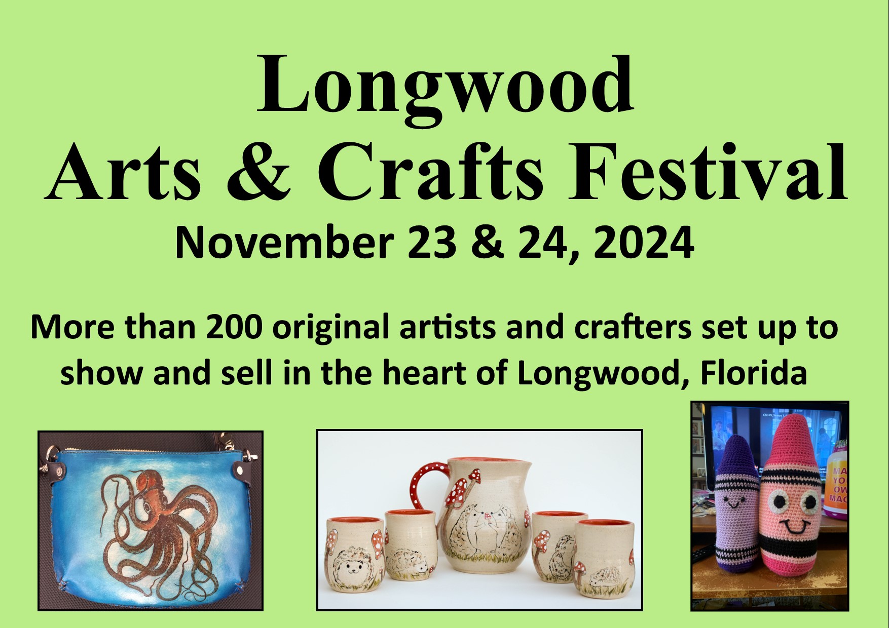 2024 Longwood Arts and Craft Festival